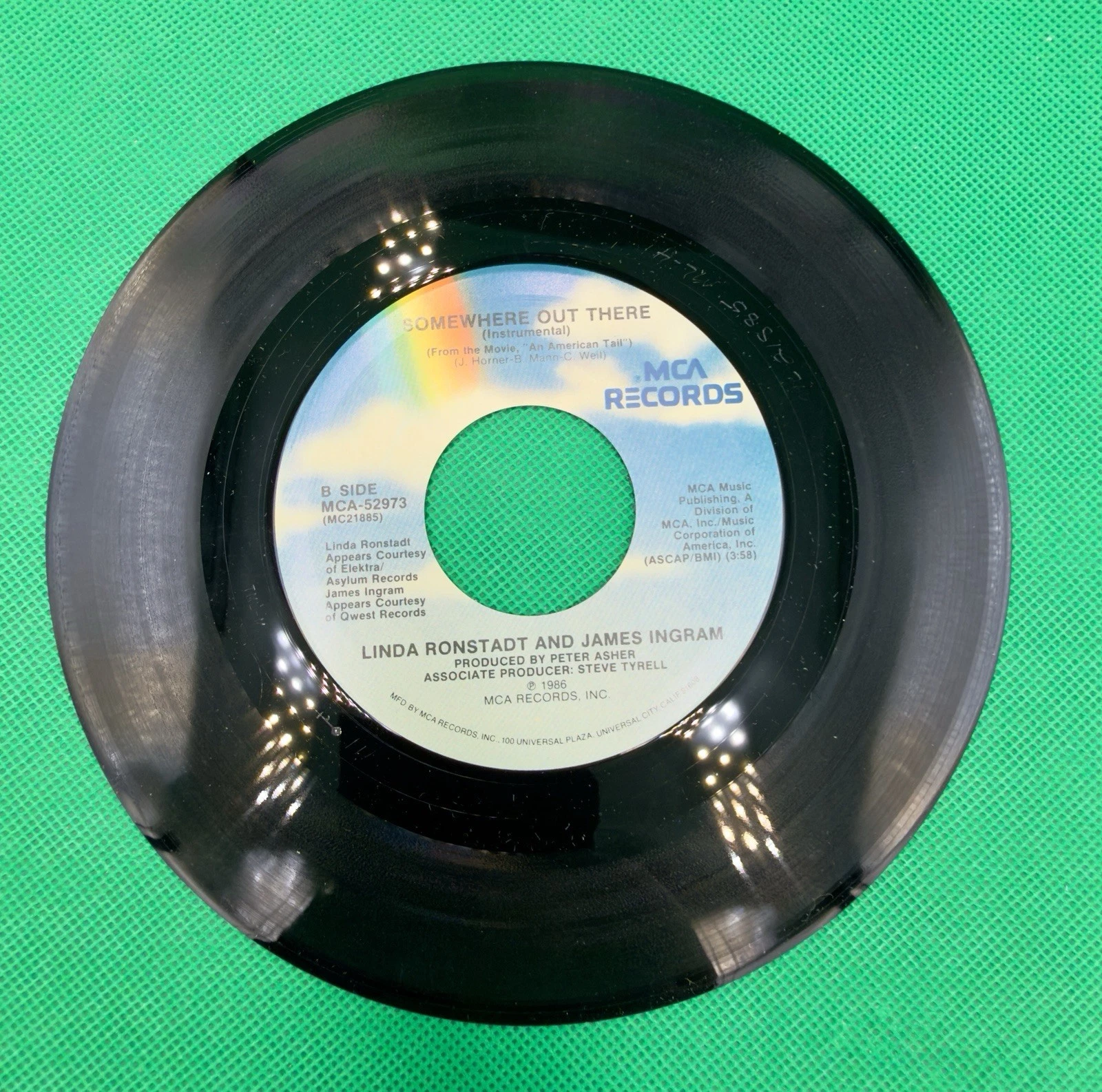 An American Tail — “Somewhere Out There” MCA Single photo 4