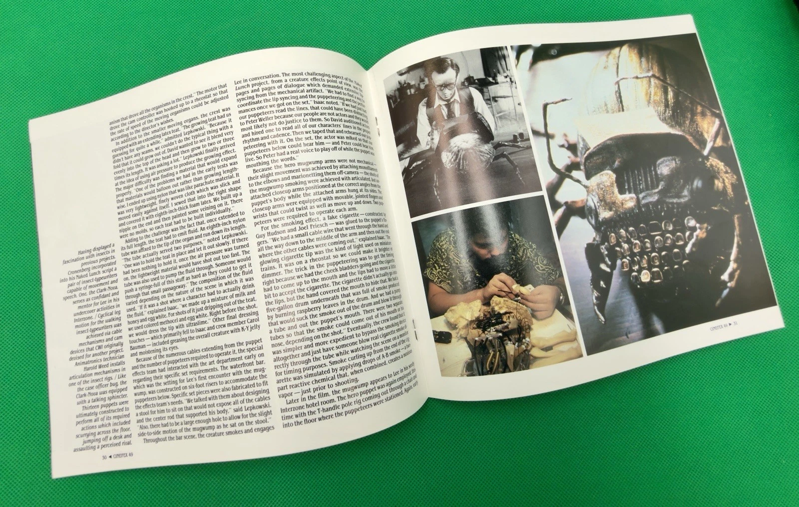 Cinefex #49 — Hook / Naked Lunch / Star Trek VI photo 3