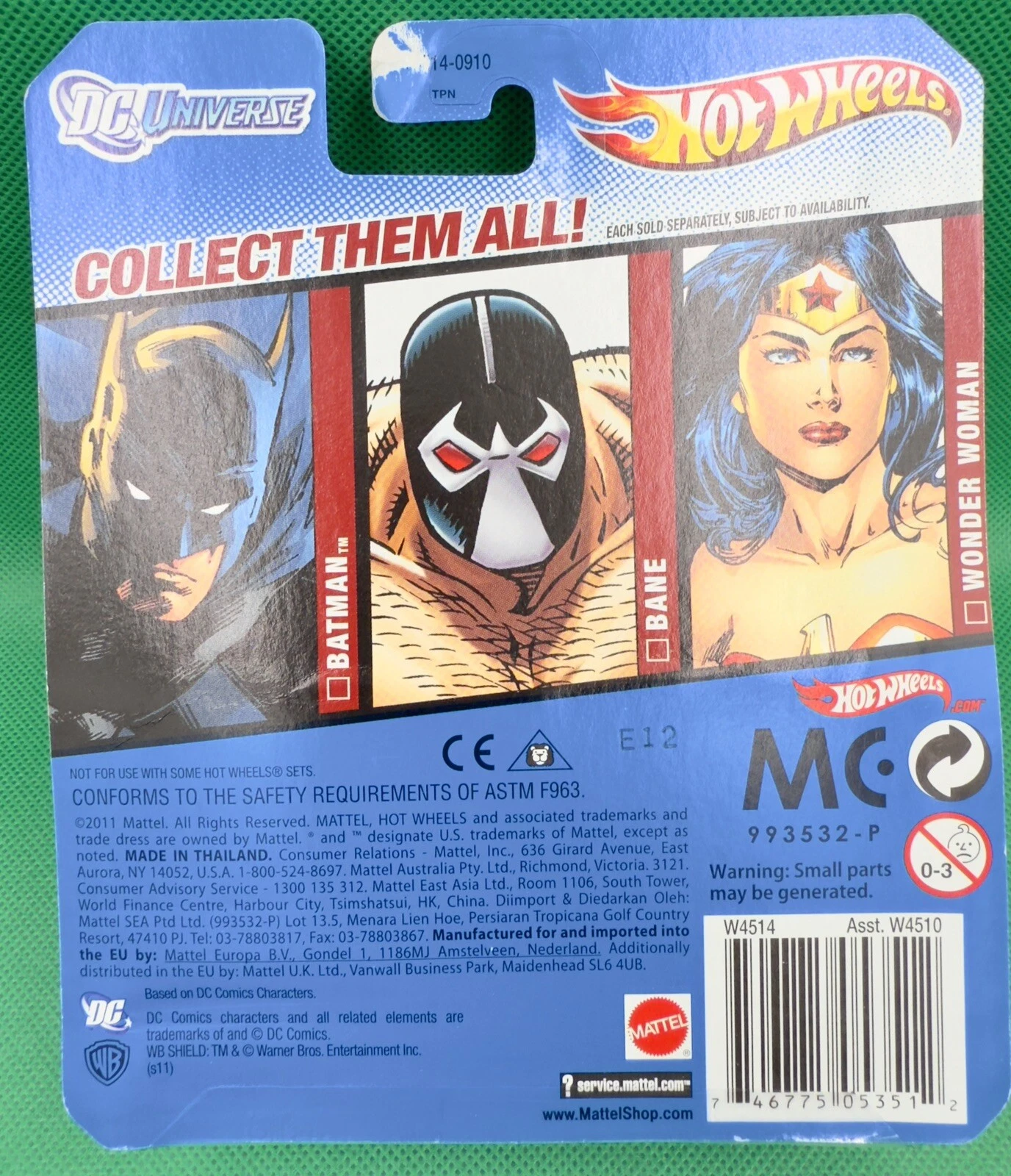 Hot Wheels Wonder Woman — DC Universe Car photo 5