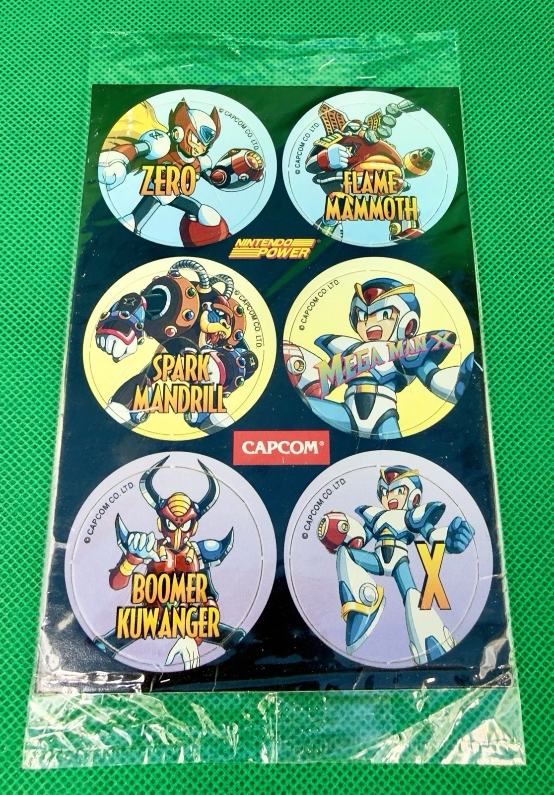 Mega Man Nintendo Power Collector Pogs - Image 2
