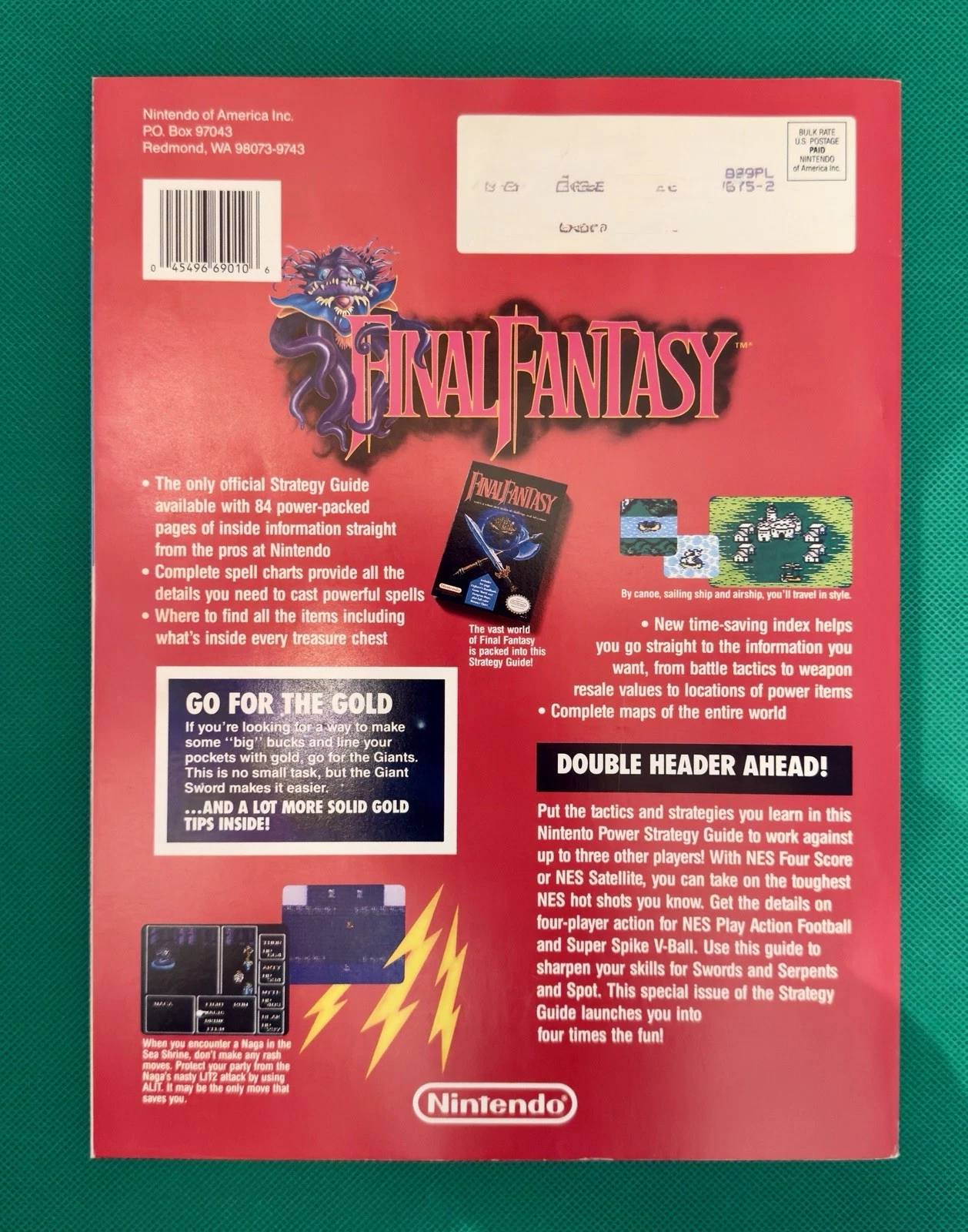 Nintendo Power Final Fantasy Strategy Guide #17 - Image 2