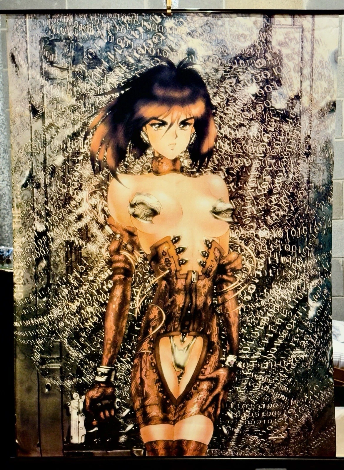 Ghost in the Shell — Cybergirls Fabric Scroll