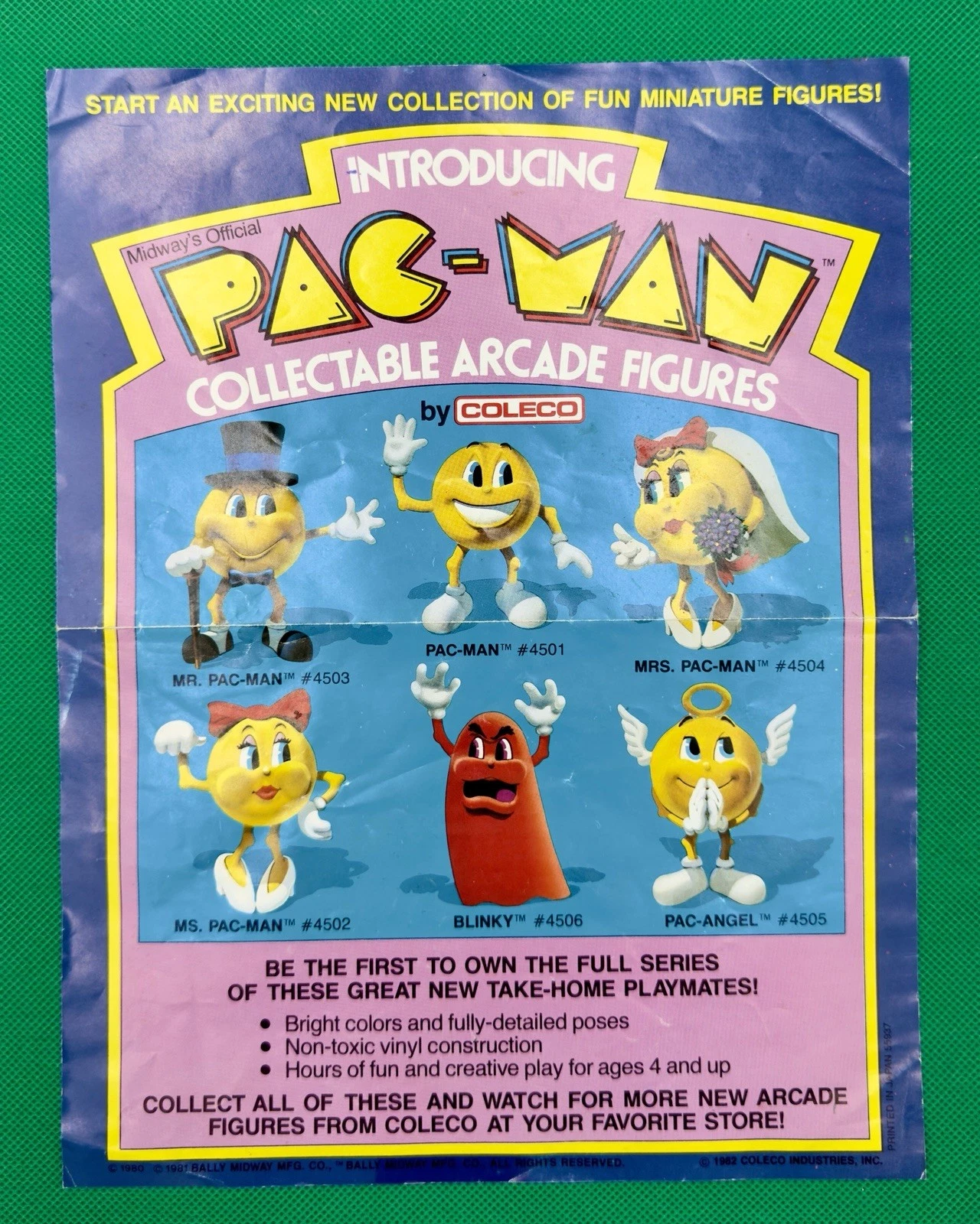 Pac-Man Arcade Figures Promo Poster