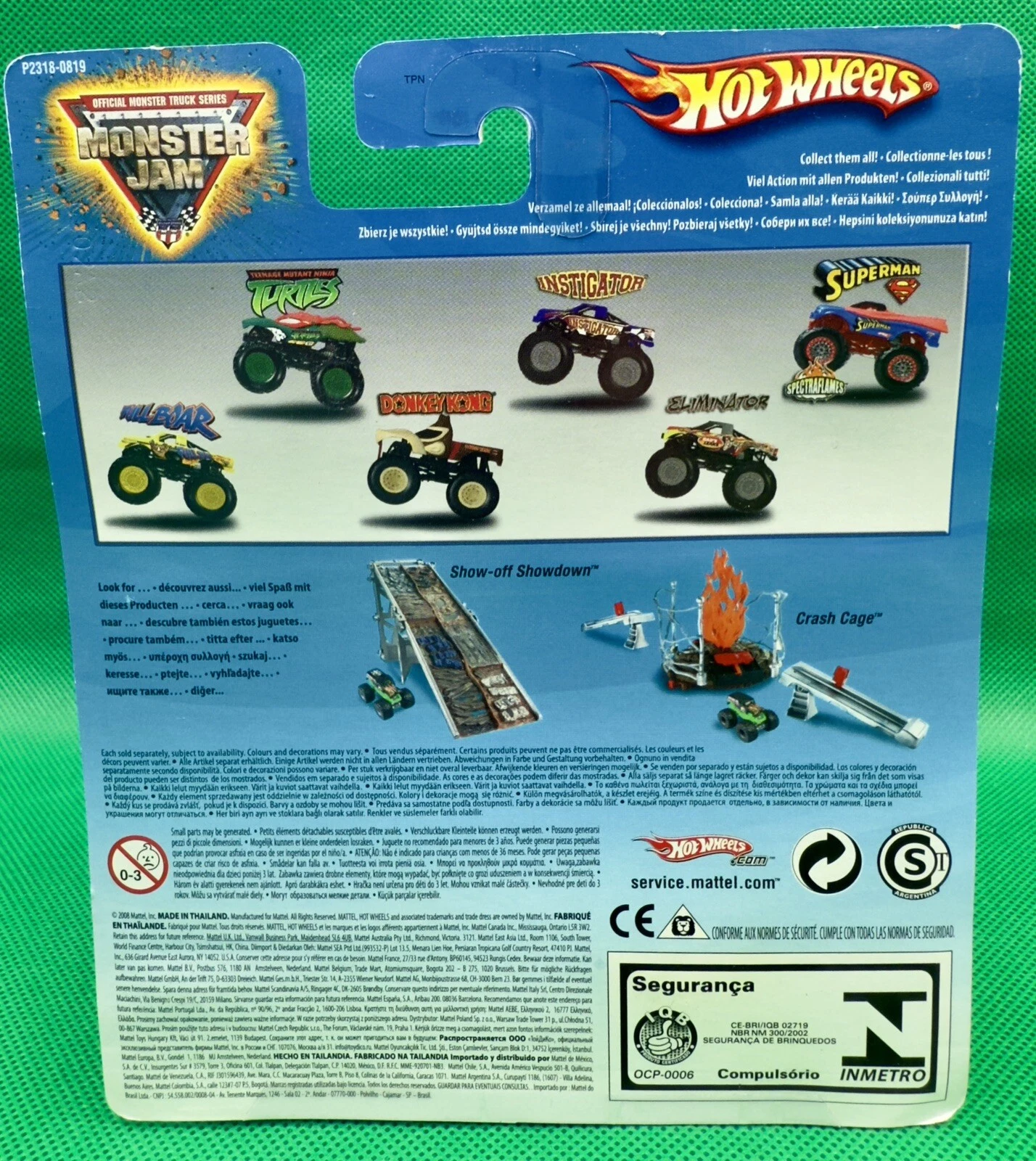 Hot Wheels Spectraflames Monster Jam — Superman - Image 2