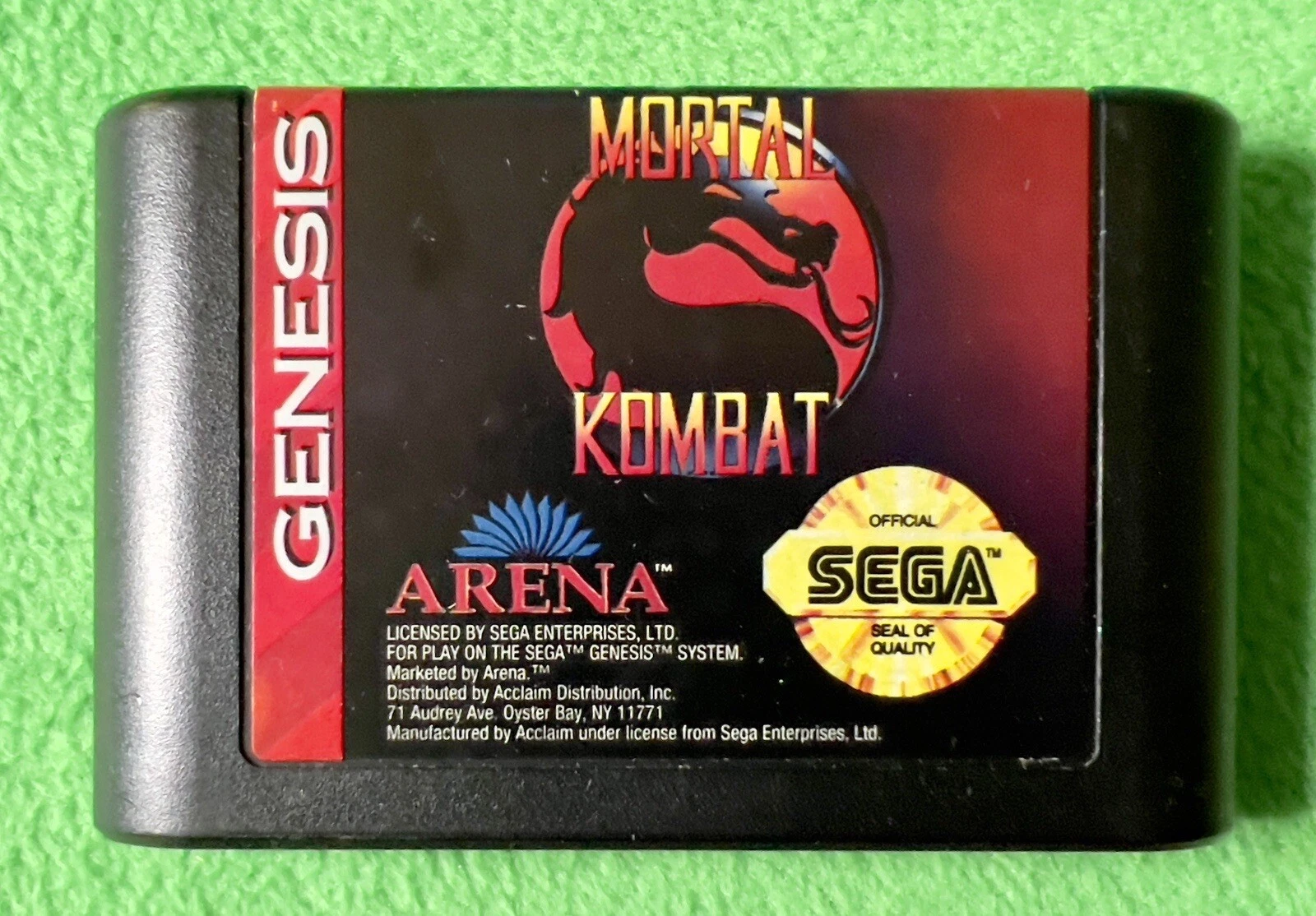 Mortal Kombat — Sega Genesis