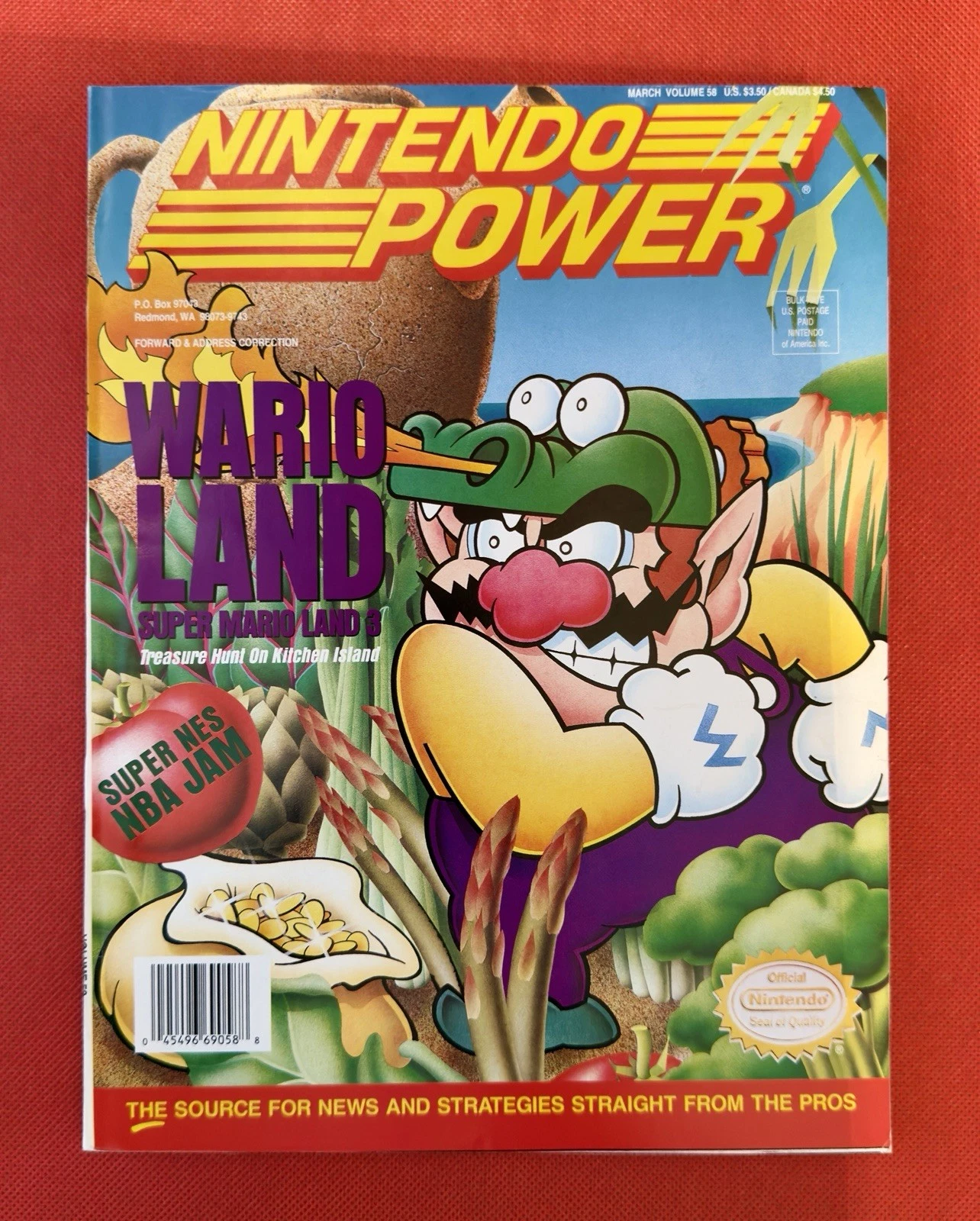 Nintendo Power #58 — Wario Land (March 1994)