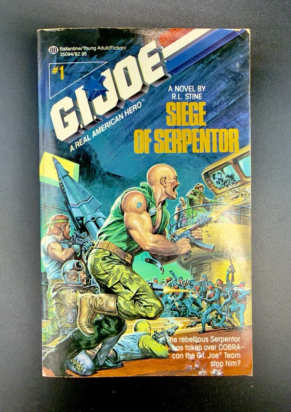 G.I. Joe #1: Siege of Serpentor — R.L. Stine (1988)