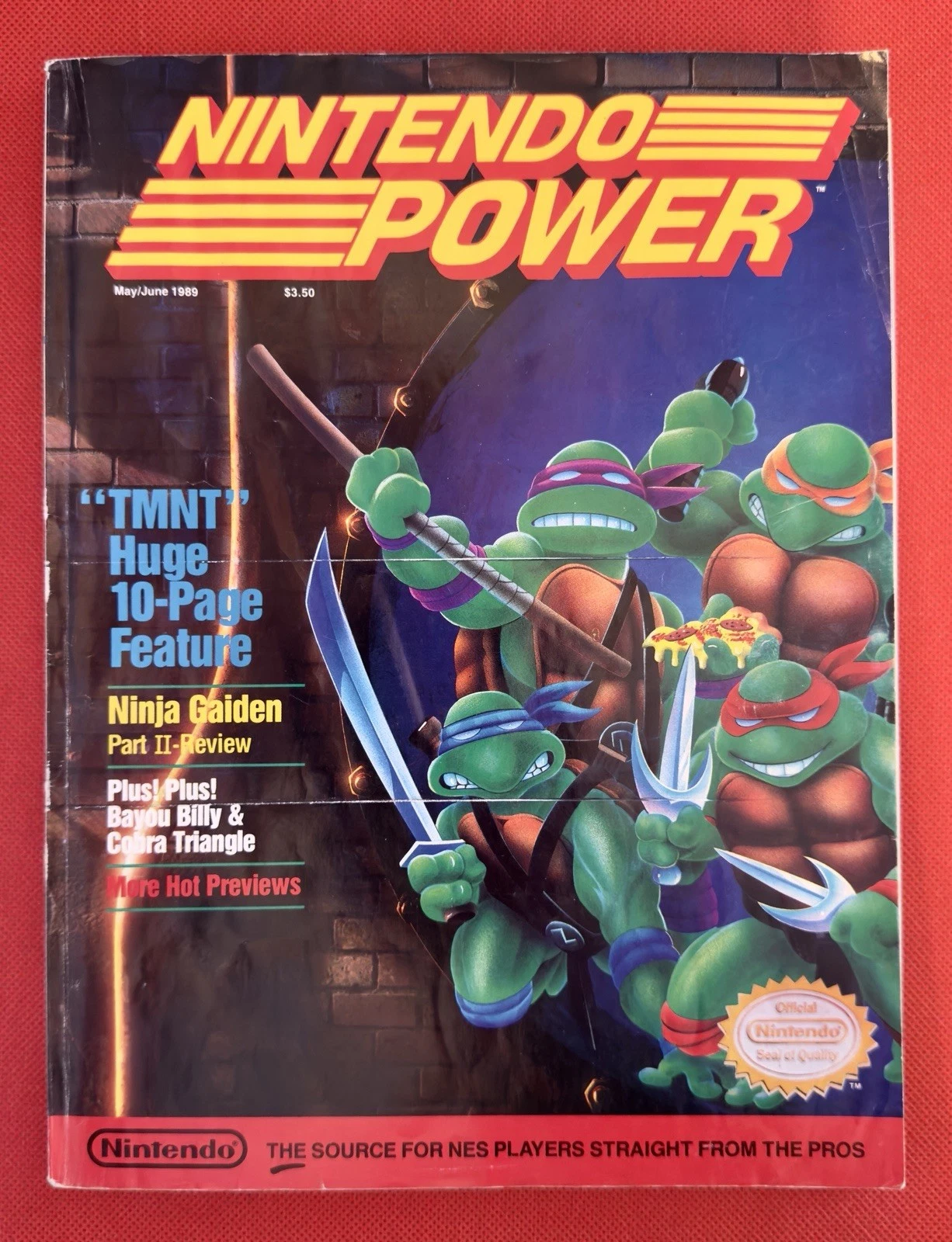 Nintendo Power #6 — Teenage Mutant Ninja Turtles